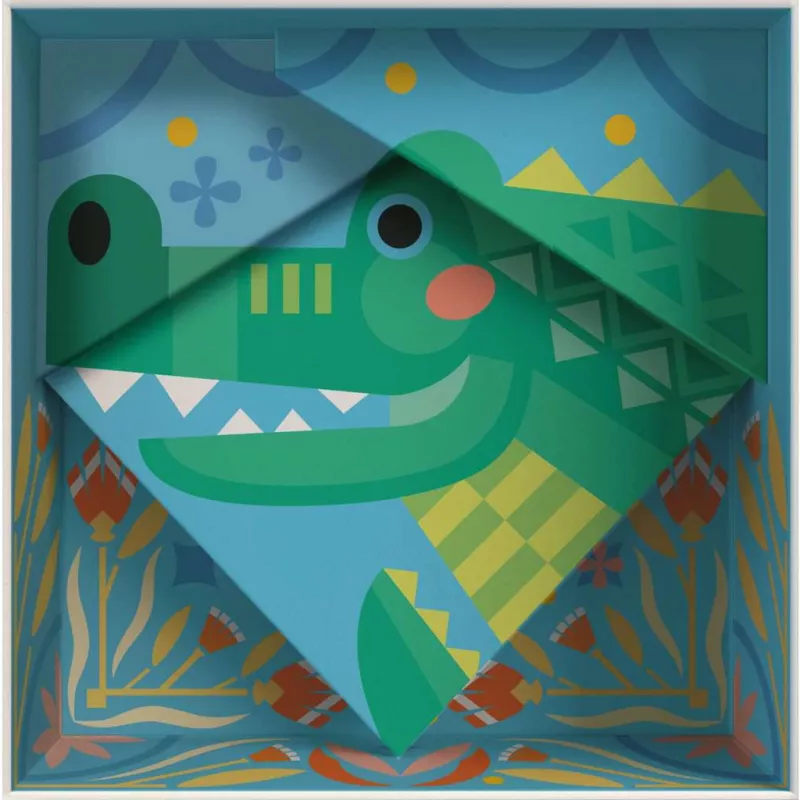 Ravensburger dažymo rinkinys CreArt Do it together – Krokodilas (vaikų bendras dažymo rinkinys)