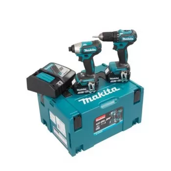 Makita DLX2414AJ 18V LXT grąžto ir smūginio suktuvo kombinuotas rinkinys