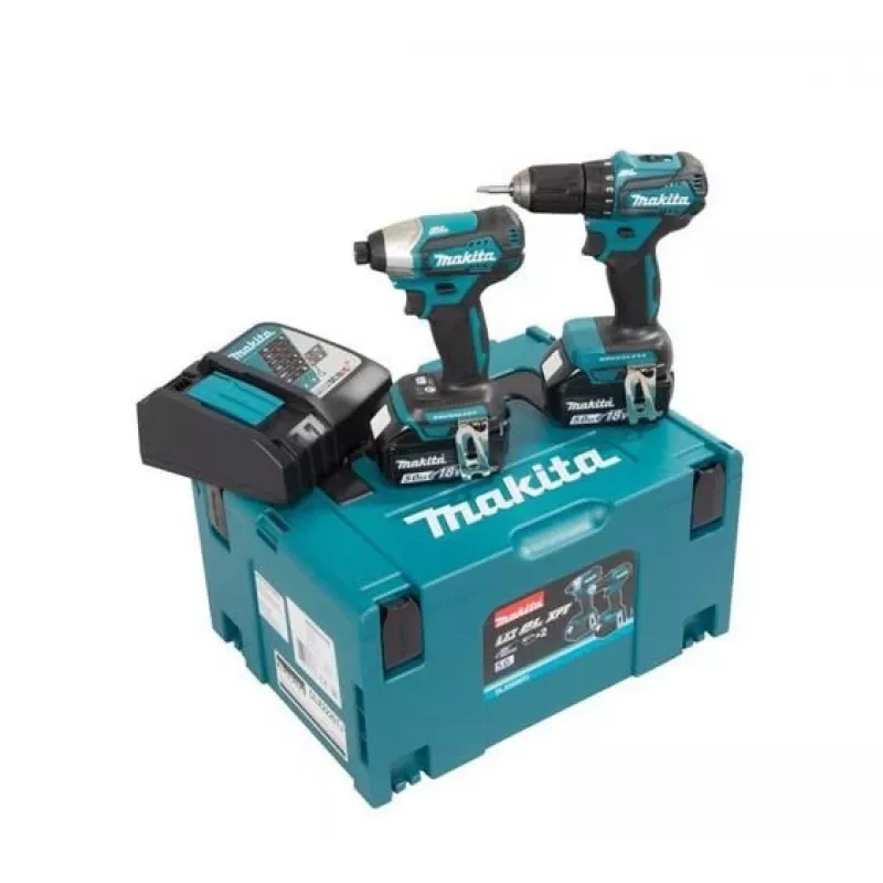 Makita DLX2414AJ 18V LXT grąžto ir smūginio suktuvo kombinuotas rinkinys