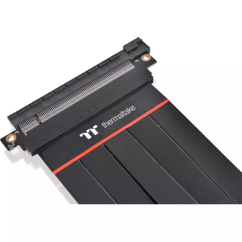 “Thermaltake” vidinis PCI-E maitinimo kabelis AC-058-CO1OTN-C1, PCI-E x16 (Gen4), 0,3 m, juodas
