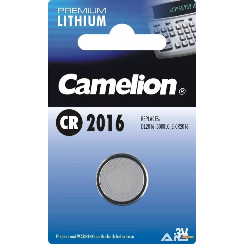 Vienkartinė baterija Camelion CR2016-BP1
