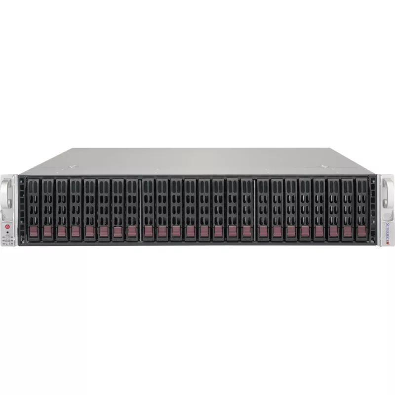 Supermicro - SuperChassis 216BE2C-R609JBOD - Rack Mount - 2U SATA/SAS Hot-Swap 600 Watt Juoda