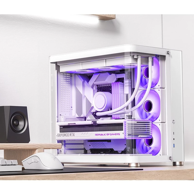 PC korpusas Jonsbo TK-2 2.0 Midi Tower juodas
