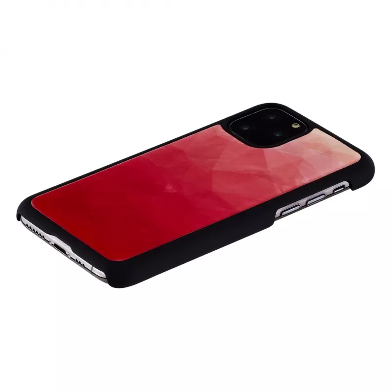 Išmaniojo telefono dėklas iKins, skirtas iPhone 11 Pro — rožinės ežero ir juodos spalvos dviejų spalvų apsauginis gaubtelis