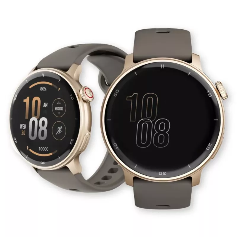 Stelio STSWA101GD Activ GPS 46 mm auksinis išmanusis laikrodis