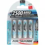 AA baterija Ansmann 2500mAh maxE plus nikelio-metalo hidrido NiMH