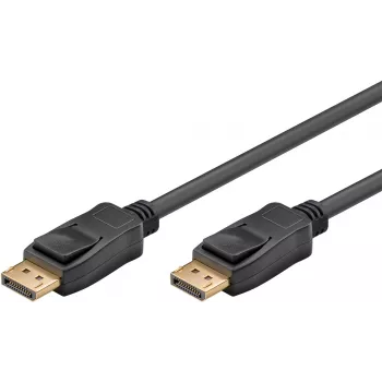 Goobay | DisplayPort į DisplayPort jungiamasis laidas | 64799 | Juoda | 3 m