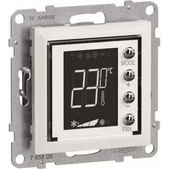 Legrand Seano MyHome termostatas su ekranu 765608 su dengiamuoju rėmeliu (765608)