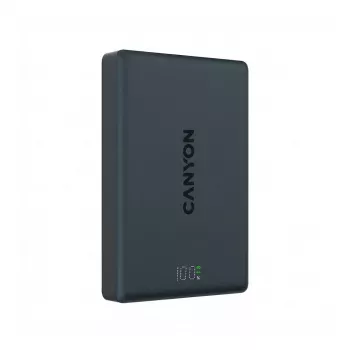 Canyon CPB511B išorinė baterija onPower 10.000 mAh plona Magsafe juoda (CNS-CPB511B)