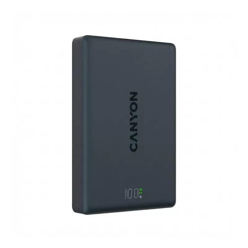 Canyon CPB511B Powerbank onPower 10.000 mAh slim Magsafe juoda (CNS-CPB511B)