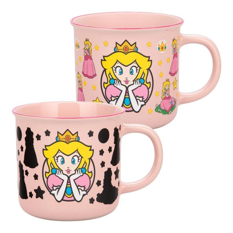 Keraminis karščio keičiamas puodelis Paladone Super Mario princesė Persikė — 300 ml