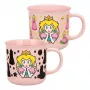 Keraminis karščio keičiamas puodelis Paladone Super Mario princesė Persikė — 300 ml