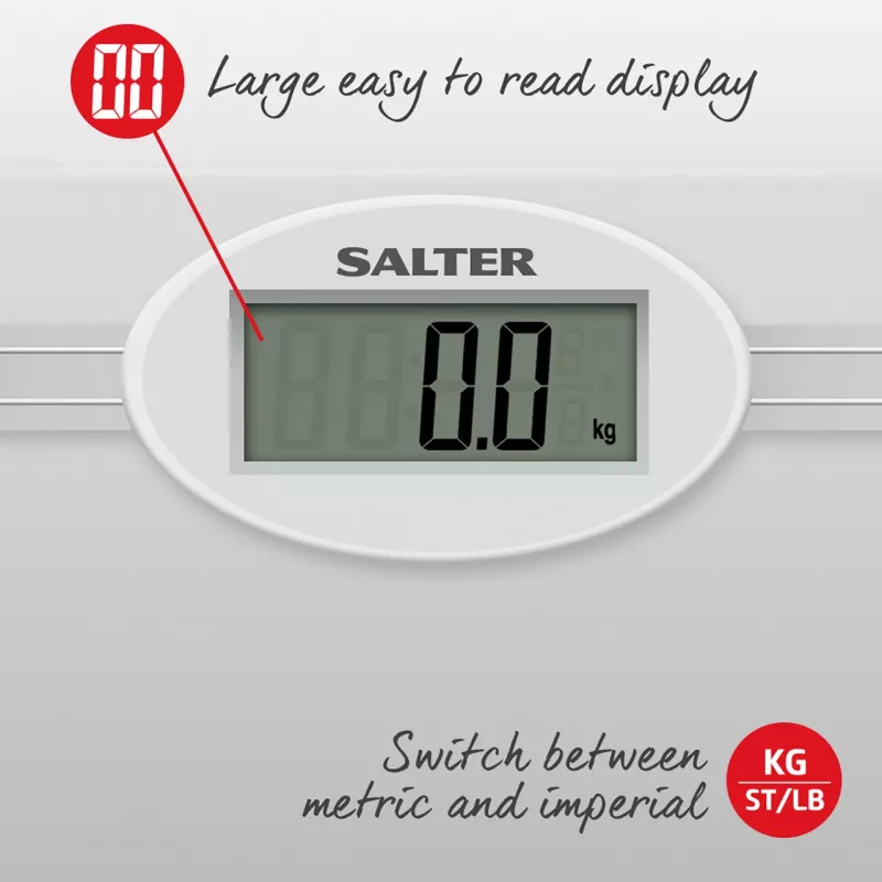Vonios svarstyklės Salter 9018S SV3RCFEU16