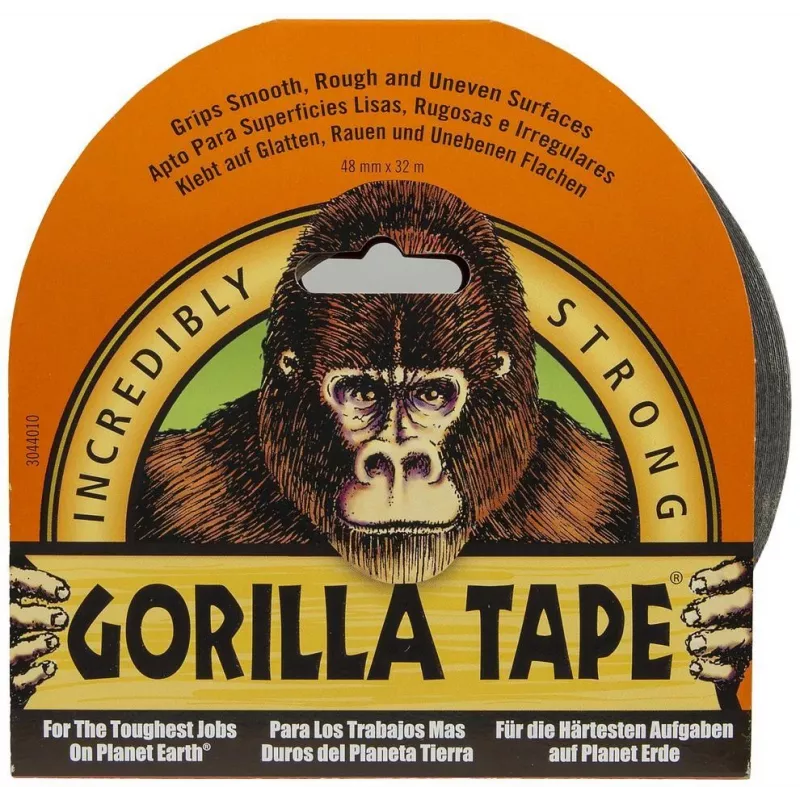 Gorilla izoliacinė juosta 47,7 mm x 32 m, juoda