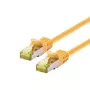 Tinklo kabelis LOGON SSTP Cat6a RJ-45 RJ-45 3 m Geltonas