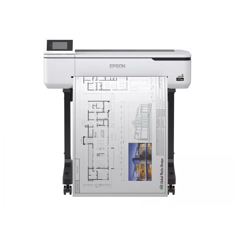 Epson SureColor SC-T3100N, rašalinis, 2400 x 1200 DPI, ESC/P-R, HP-GL/2, HP-RTL, juoda, žydra, geltona, purpurinė, PrecisionCore, A1 (594 x 841 mm)