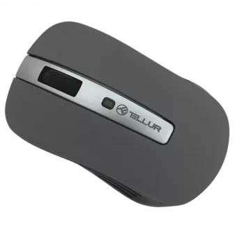 Pelė Tellur Basic belaidė pelė LED tamsiai pilka TLL491081