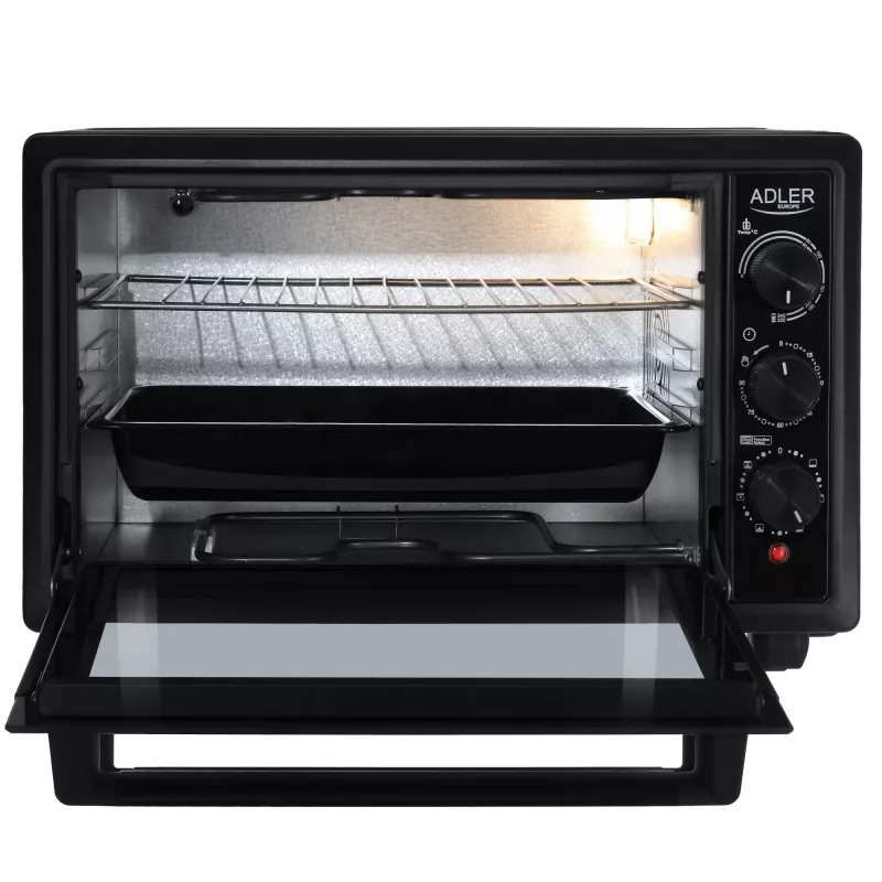 Elektrinė orkaitė Adler AD 6023 26L 1500W juoda