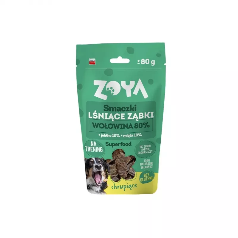 ZOYA Shiny teeth Beef - šunų skanėstas - 80g