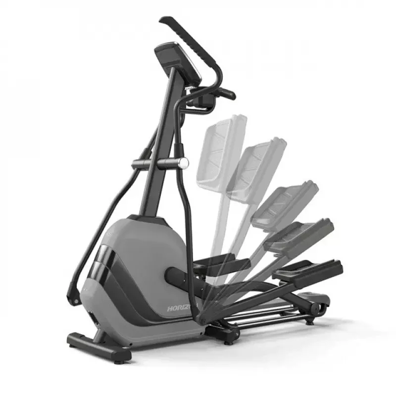 Eliptinis treniruoklis Horizon Fitness Andes 7.1 — 30 pasipriešinimo lygių, 14 programų, 50,8 cm žingsnis, maks. naudotojas 136 kg