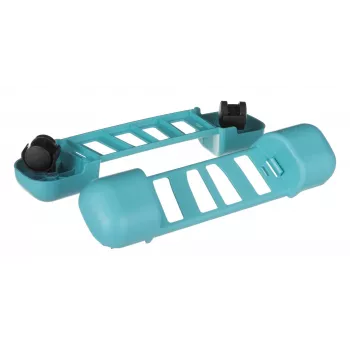 Valymo sistema Leifheit Clean Twist Mop Ergo mobile, vienos talpos, mėlyna, su šluoste ir ratukais