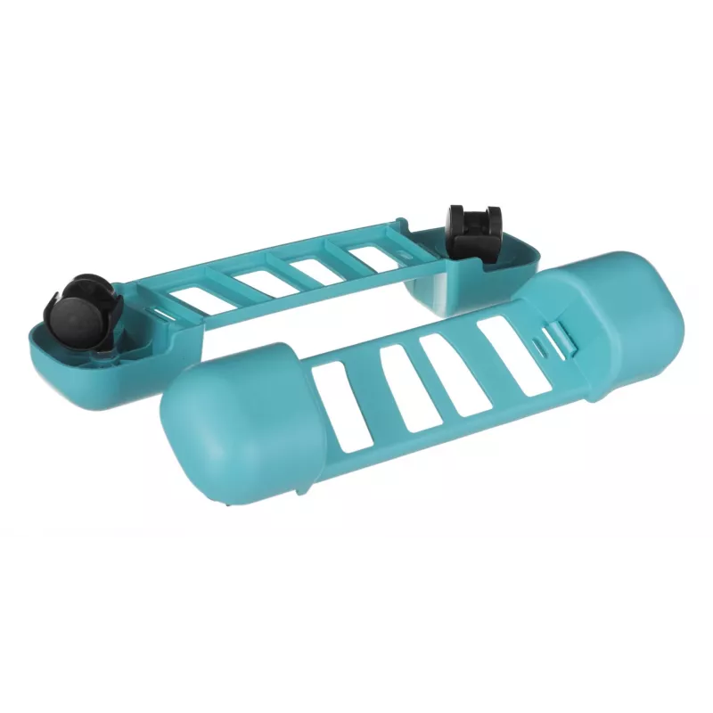 Valymo sistema Leifheit Clean Twist Mop Ergo mobile, vienos talpos, mėlyna, su šluoste ir ratukais