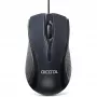 DICOTA - Pelė - dešiniarankiams ir kairiarankiams - Lazerinė - 3 mygtukai - Laidinė - USB - Juoda (D32011)
