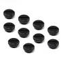 XSPC Plug V2 G1/4 col. Ag – 10 vnt. pakuotė, juodas matinis