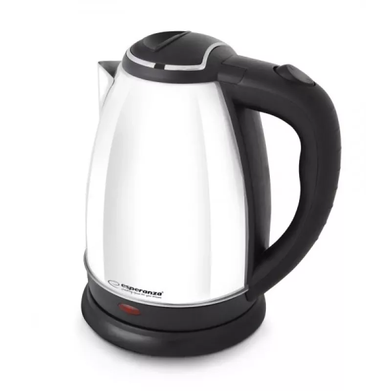 Esperanza EKK113W elektrinis virdulys 1,8 L juoda, balta 1800 W
