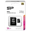 MicroSDXC atminties kortelė Silicon Power Elite 256GB UHS-I Class 10 U1 85MB/s su SD adapteriu
