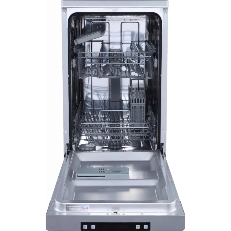 Gorenje GS522E10S indaplovė, E, laisvai pastatoma, plotis 45 cm, 10 vietų nustatymas, pilka