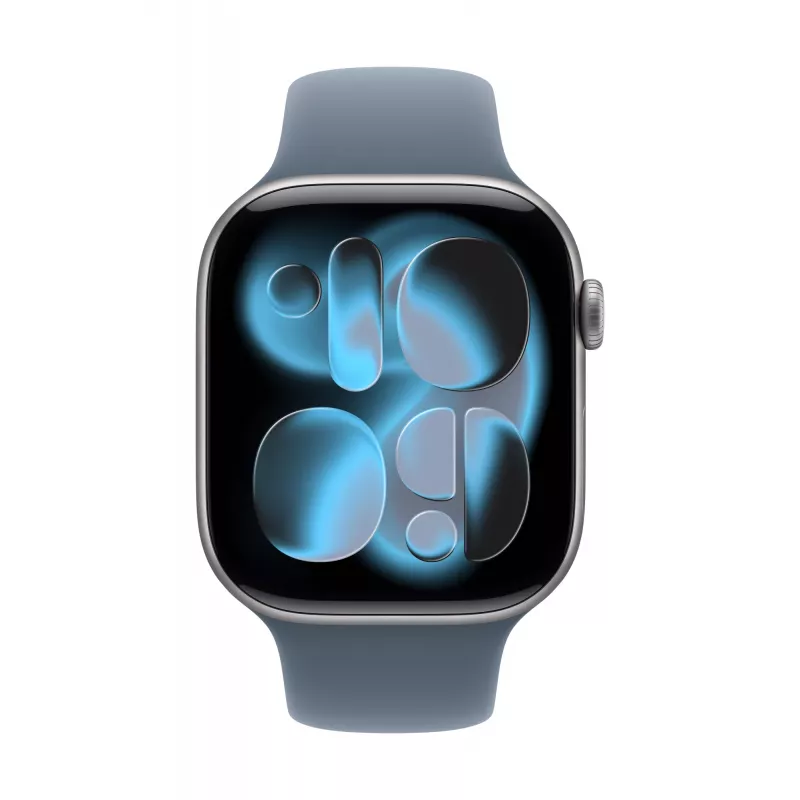 Dirželis Apple MFGX4ZM/A išmaniajam laikrodžiui mėlynas fluoroelastomeras 130–180 mm