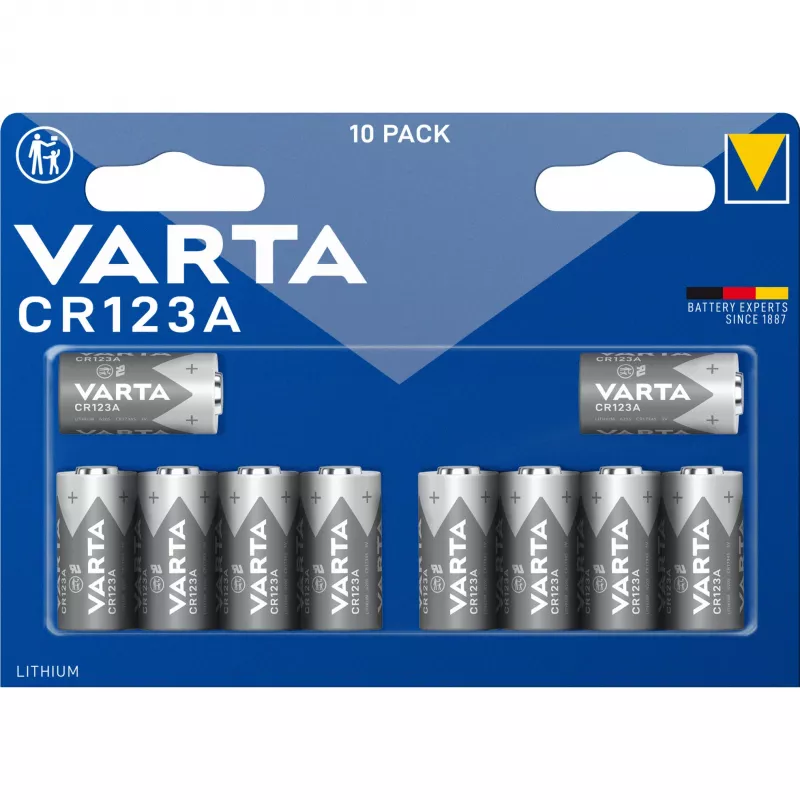 Baterija Varta 06205 CR123A Lithium 3 V 34,5 mm 16 g