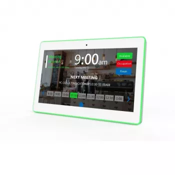 ALLNET MT15RK3399A10WPoENFC planšetinis kompiuteris 15 colių RGB LED, Android 10, NFC, PoE susitikimų kambariams