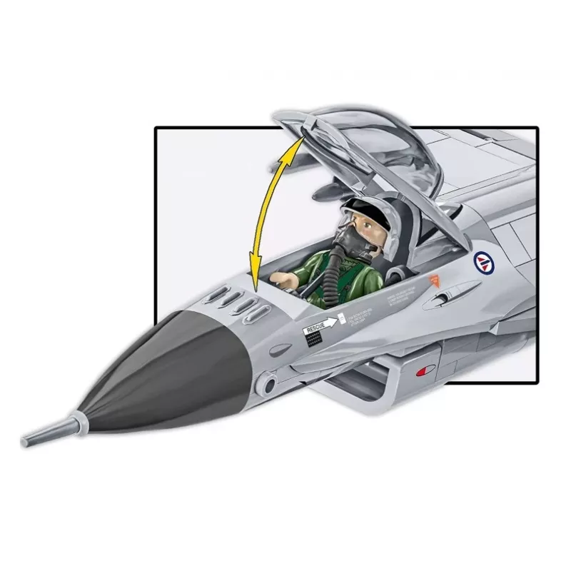 „Cobi“ konstravimo rinkinys F-16AM „Fighting Falcon“, 495 detalės, mastelio modelis
