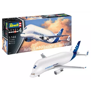 Revell 1/144 mastelio Airbus A300-600 vnt. Beluga modelio rinkinys