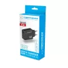 Esperanza EZC107K tinklo maitinimo adapteris 36W Juodas