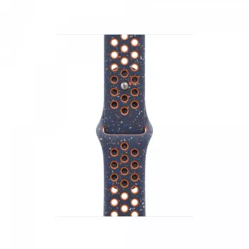 40 mm mėlynos liepsnos Nike sportinis dirželis – S/M
