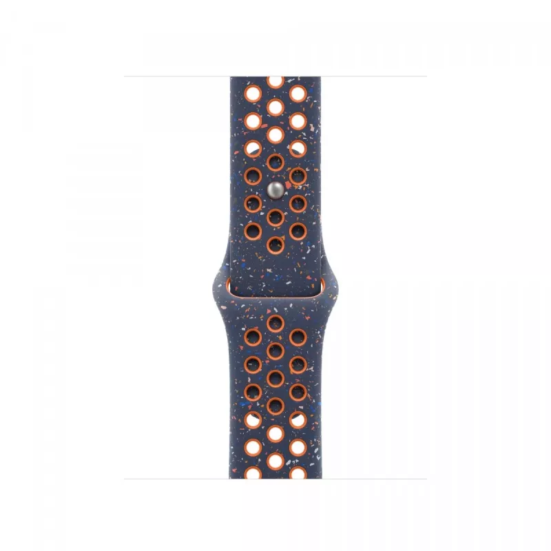 40 mm mėlynos liepsnos Nike sportinis dirželis – S/M