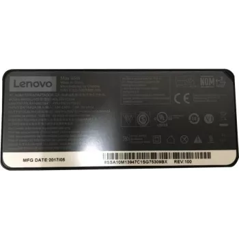 Lenovo Chicony ADLX65YCC2A - Maitinimo blokas - 65 W - FRU (CRU) - Tier 1 - ThinkPad T25, T470, T470s, X270 (01FR027)