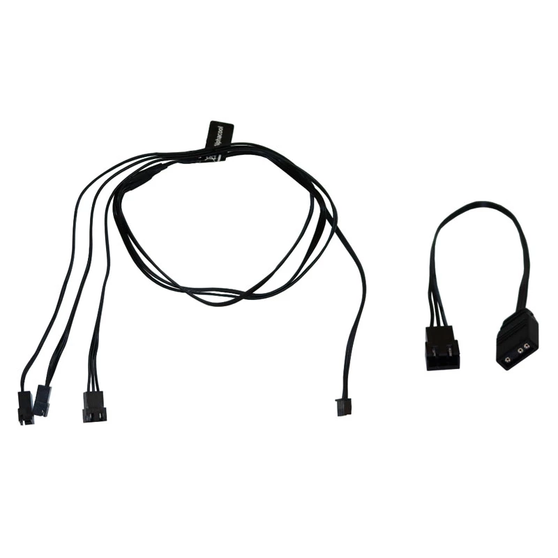 Vidinis maitinimo laidas Alphacool 18602 0,6 m 3 kontaktų tiesus