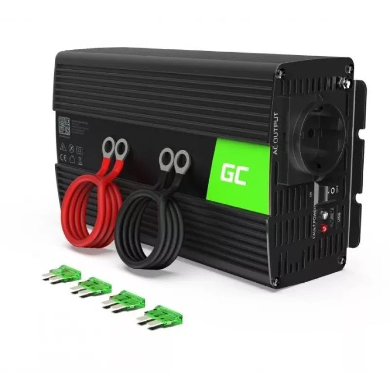 Keitiklis 24V į 230V 1000W/2000W Mod sinus
