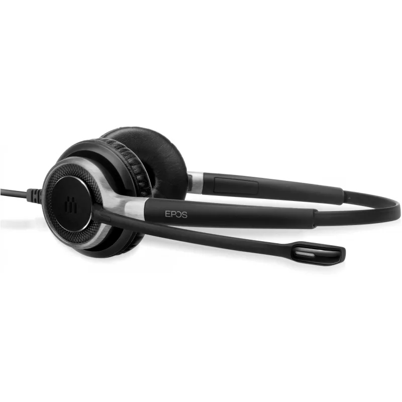 EPOS IMPACT SC 660 USB ML ausinės su laidu, lankeliu, skirtos skambučiams/muzikai, USB Type-A, juodos, sidabrinės