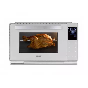 Kompaktiška orkaitė Caso Bake & Style 26 Touch 1500 W sidabrinė — stalviršio mini orkaitė, 26 cm naudojamas plotis