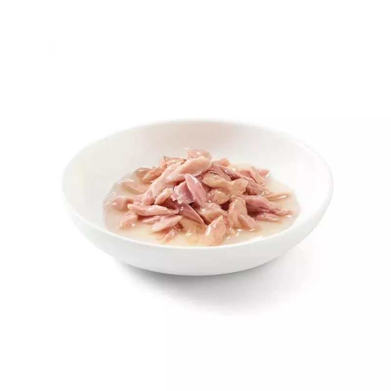 Šlapias kačių maistas Agras Pet Foods Schesir virimo vandenyje — Tunas 85 g, suaugusioms katėms, 13 % baltymų, 2,5 % riebalų