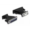 DeLOCK adapteris USB 2.0 Type-A į nuoseklųjį RS-232 D-Sub 9 + D-Sub 25