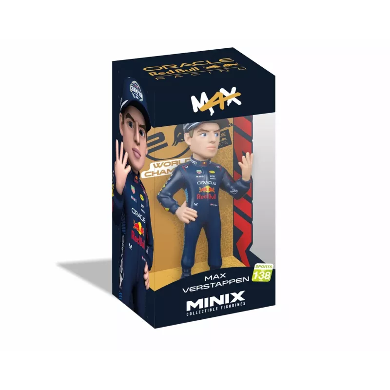 MINIX F1 Raudona BULL - MAX VERSTAPPEN 4-AS PASAULIO ČEMPIONAS