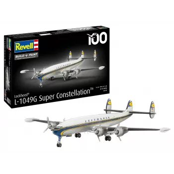 Plastikinis modelio rinkinys REVELL Lockheed L.1049G Super Constellation Lufthansa livery