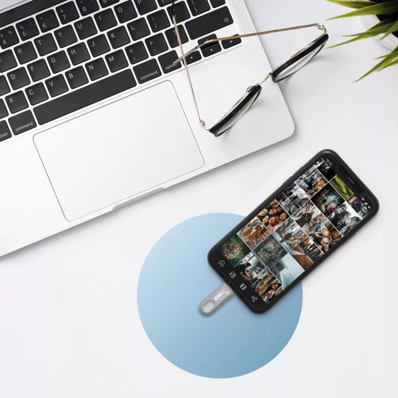 USB atmintinė Emtec 64 GB USB Type-A USB Type-C D280