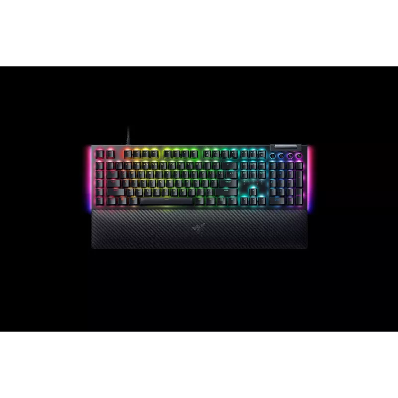 Razer JuodaWidow V4 - Geltona Switch Linear - Mechaninė žaidimų klaviatūra